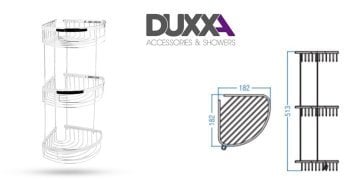 Duxxa 3 lü Oval Süngerlik 19 x 19
