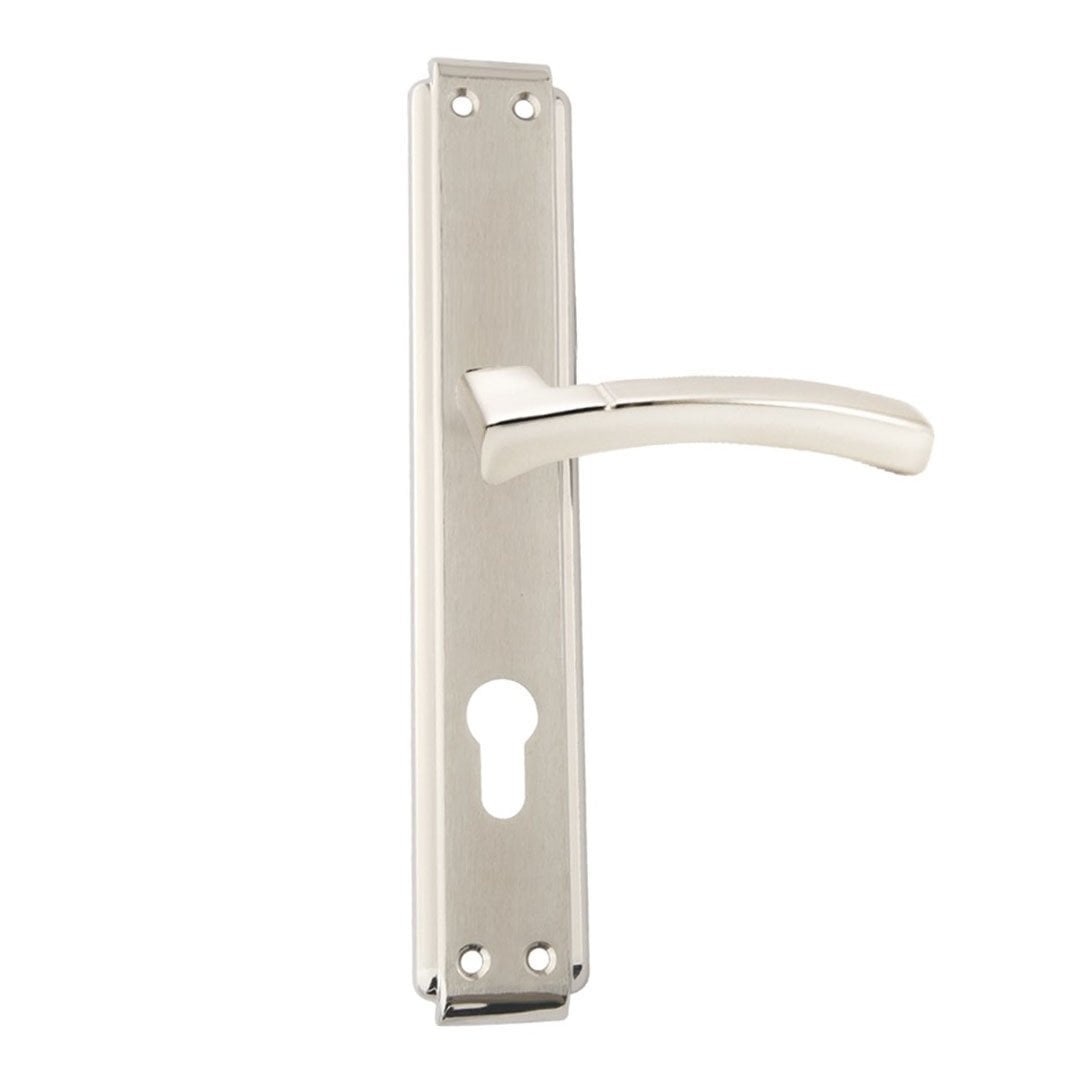 Hira Rüya Nikel Saten Aynalı Kapı Kolu Dış Kapısı