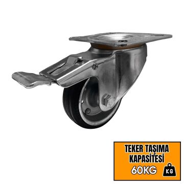 Hts Frenli Tablalı Sanayi Tipi Teker 15 cm