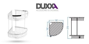 Duxxa 2 li Oval Süngerlik 19 x 19