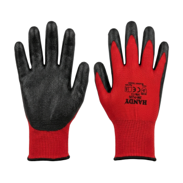 Handy HN-13 Kırmızı-Siyah Eldiven No:10