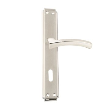 Hira Rüya Nikel Saten Aynalı Kapı Kolu Oda Kapısı