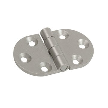 Alüminyum Saten Oval Masa Menteşe 4 Cm