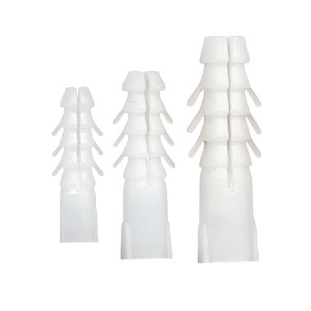 Beyaz Dübel 10 mm - 50 Adet