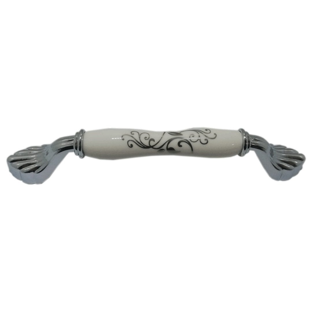 Tomurcuk 2140-10 Krom Porselen Mobilya Kulp