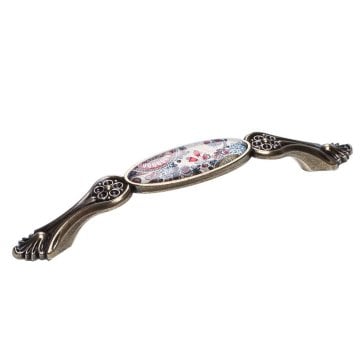 Ventus 2034 Yaldızlı Antik Sarı Mobilya Kulp Düğme 16 mm