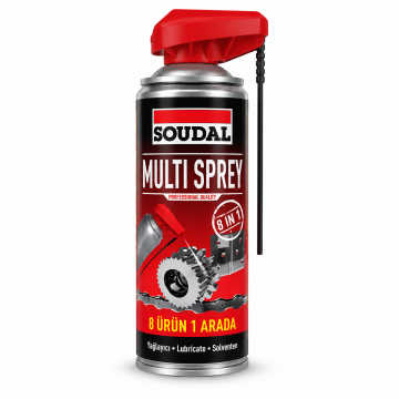 Soudal Multi Sprey Pas Sökücü Koruyucu Yağlayıcı 400 ML
