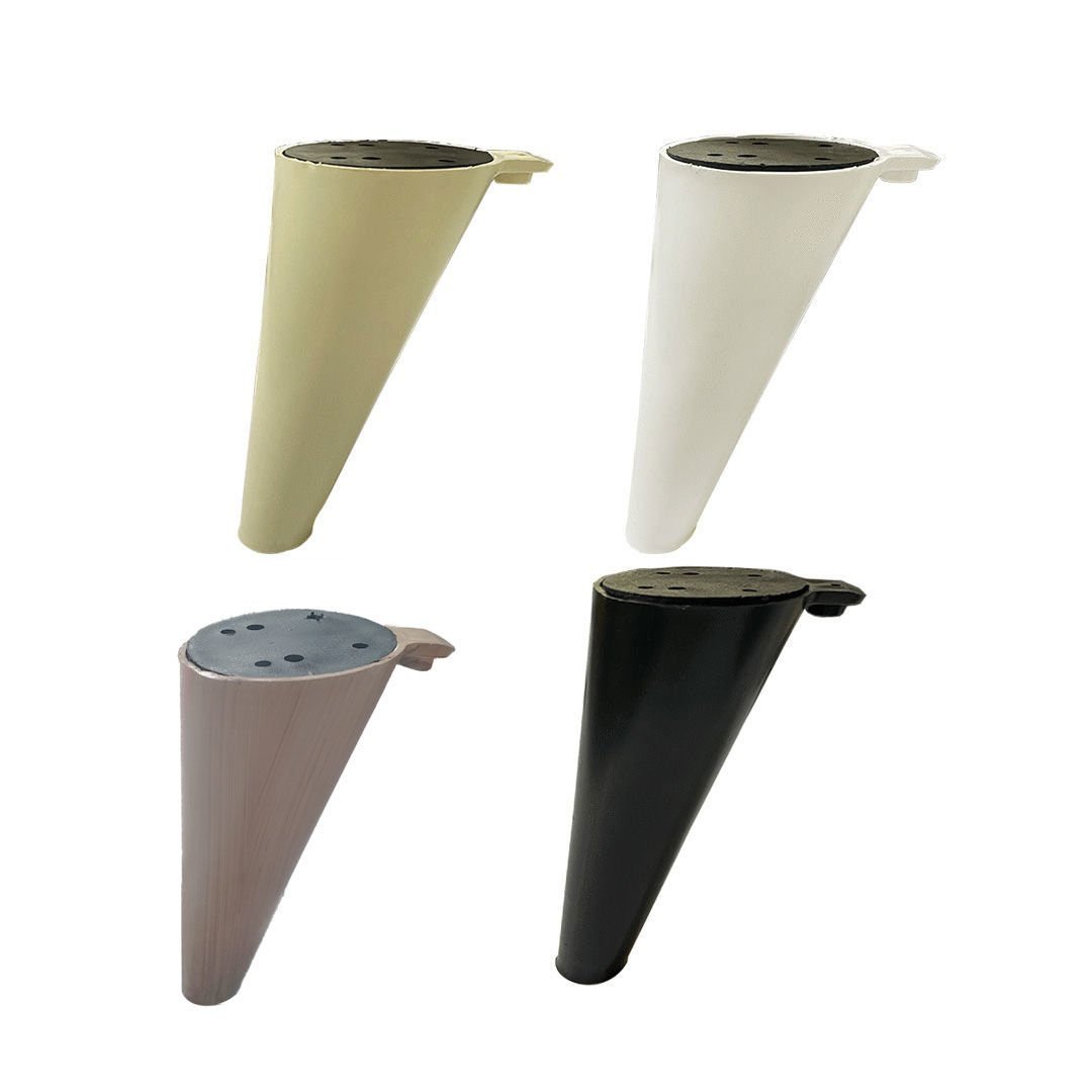 Açılı Konik 14 Cm Plastik Mobilya Ayak