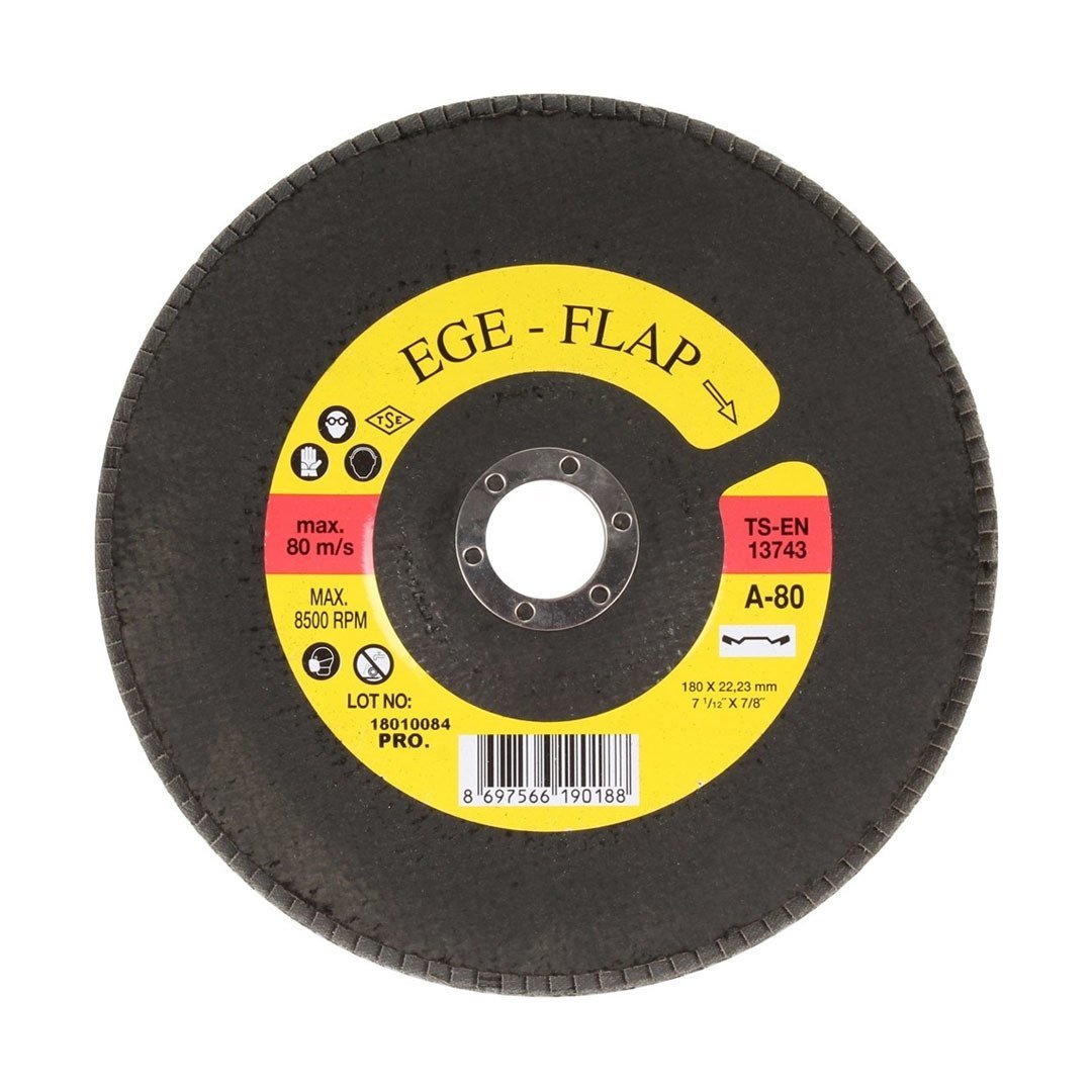 Flap Zımpara Ege Flap 60 Kum 180 x 22 mm