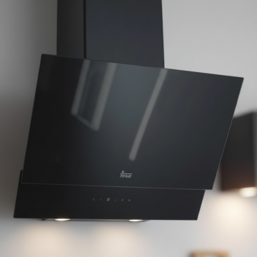 Teka ATV 60 Siyah Cam Ankastre Davlumbaz