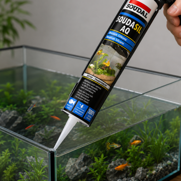 Soudal Şeffaf Akvaryum Silikonu 280 ml