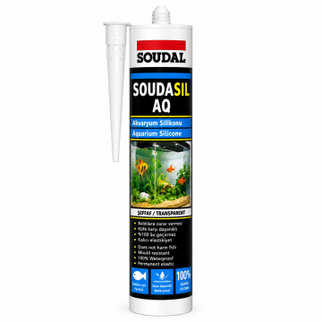 Soudal Şeffaf Akvaryum Silikonu 280 ml