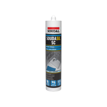 Soudal Şeffaf Duşakabin Silikonu 280 ml