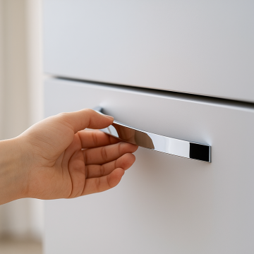 Yay Krom Step Mobilya Kulp