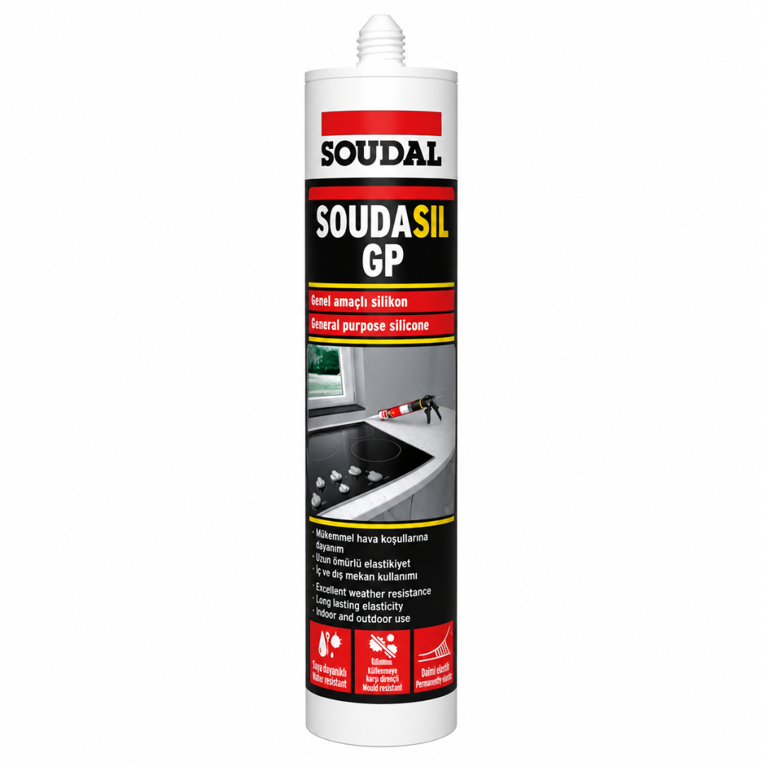 Soudal GP Şeffaf Silikon 280 gr