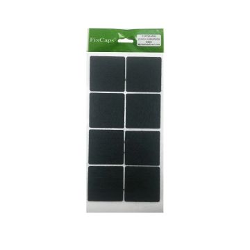 Weiss Yapışkanlı Keçe Siyah Yuvarlak - Çap 45 mm