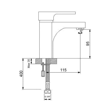 Newarc Master Lavabo Bataryası