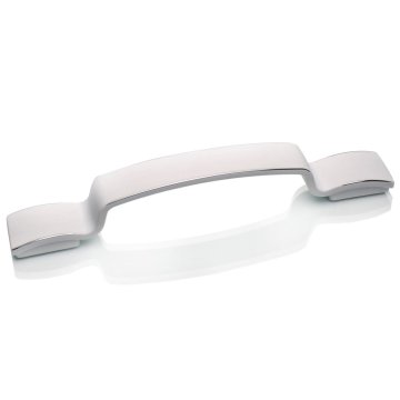 Ventus 3009 Mobilya Kulp Siyah Krom - 160 mm