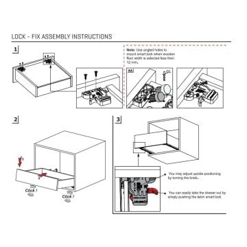 Samet Smart Slide Frenli Çekmece Rayı Kısmi Açılım - 50 cm