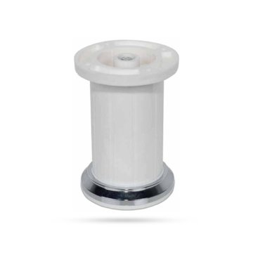 Liz Jumbo Bilezikli Mobilya Ayak Beyaz - 6 cm