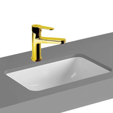 Newarc Domino Yüksek Lavabo Bataryası Altın