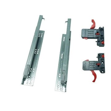 Samet Smart Slide Frenli Çekmece Rayı Tam Açılım - 25 cm