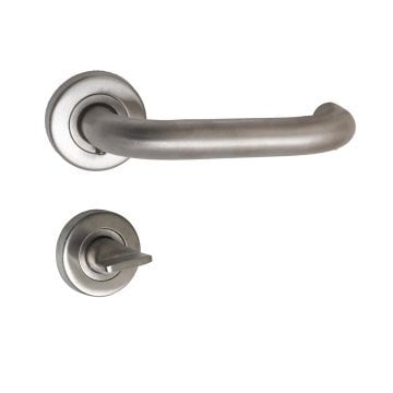 Espera 2201 Saten Yuvarlak Rozetli Kapı Kolu Wc Kapısı