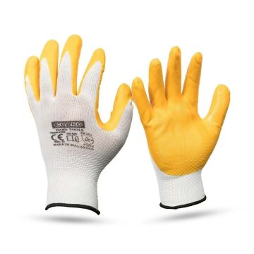 İş Güvenlik Eldivenleri Lüx Latex Kırmızı 1 Çift