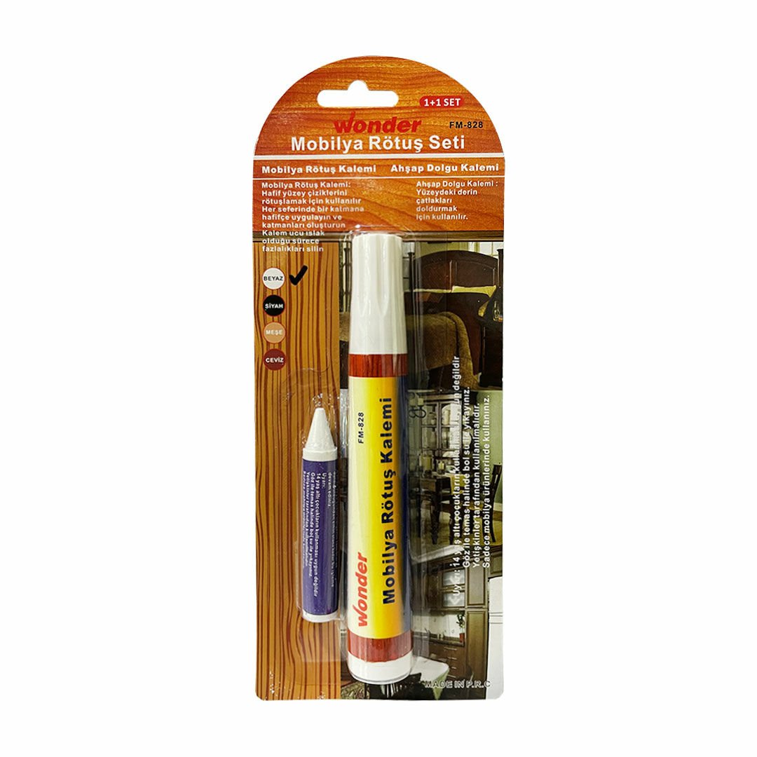 Mobilya Rötüş Kalemi Beyaz