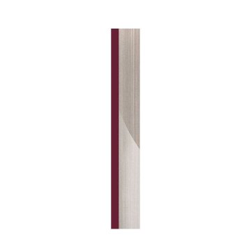 Roma Akrilik Çift Renk Pvc Kenarbant 100 Metre Gri - Beyaz - 0,80*22 mm