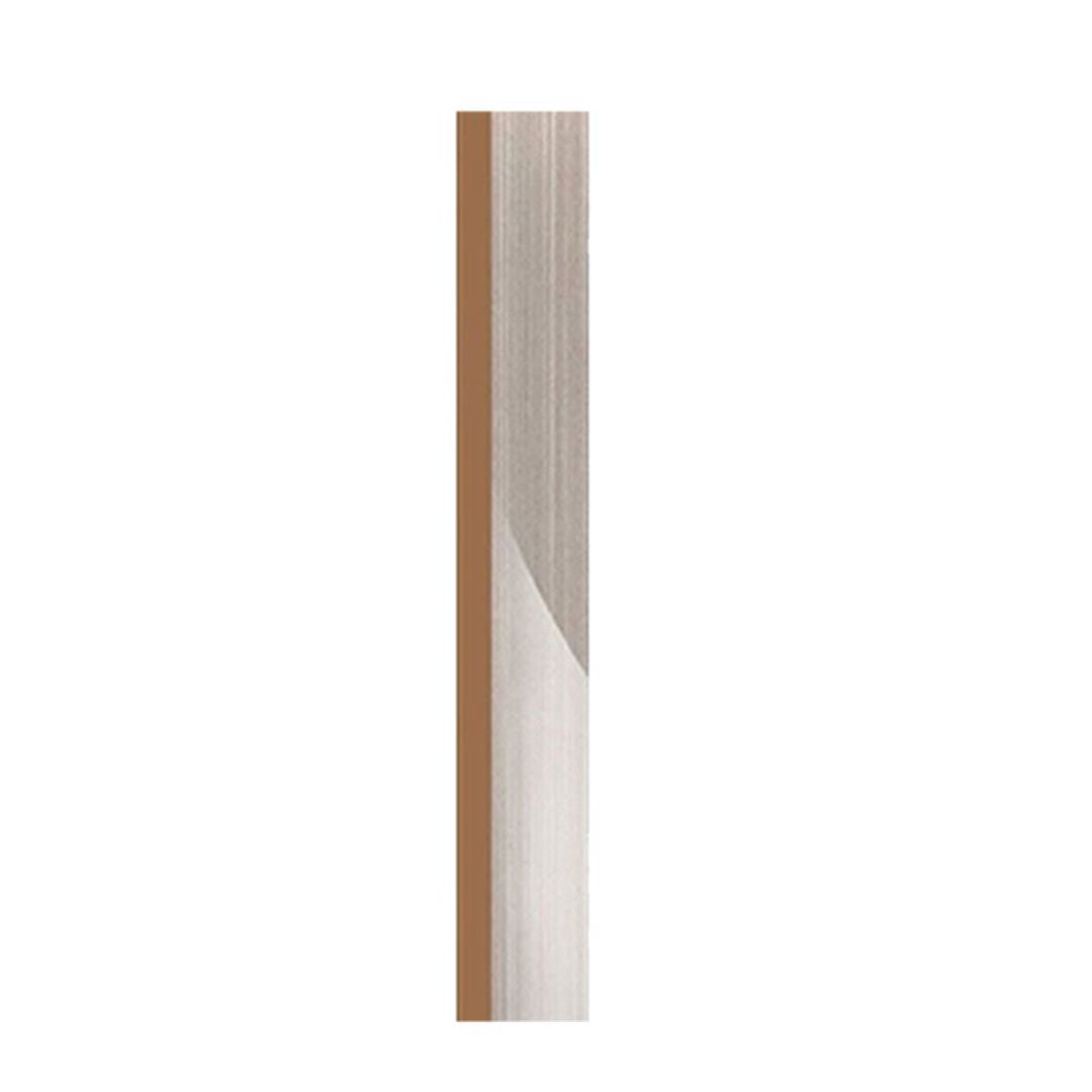 Roma Akrilik Çift Renk Pvc Kenarbant 100 Metre Gri - Cappuccino - 0,80*22 mm