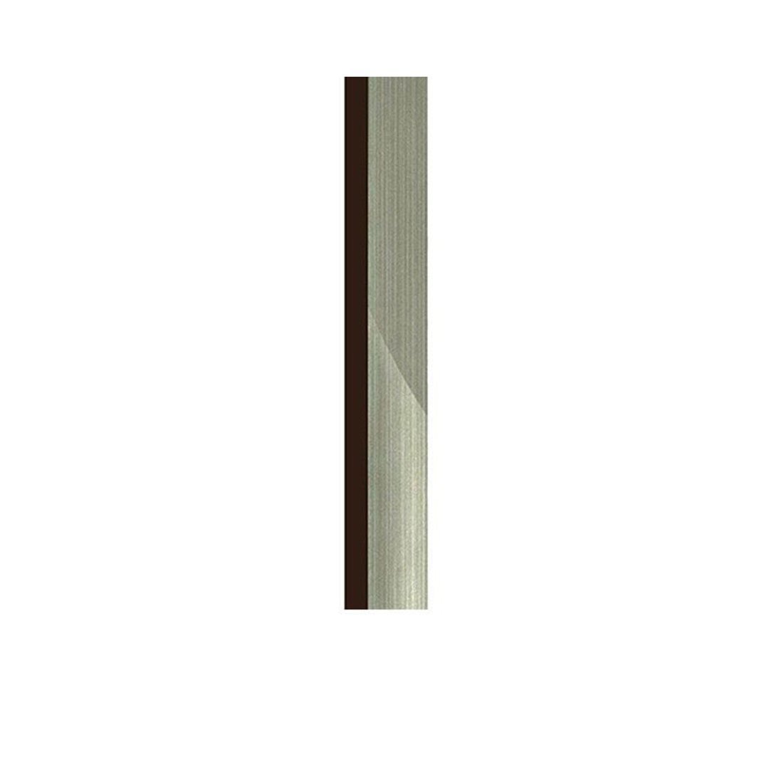 Roma Akrilik Çift Renk Pvc Kenarbant 100 Metre Gri - Antrasit - 0,80*22 mm