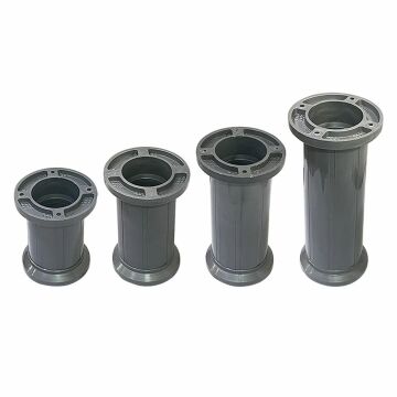 Mc Letto Plastik Mobilya Ayak 8 cm Beyaz