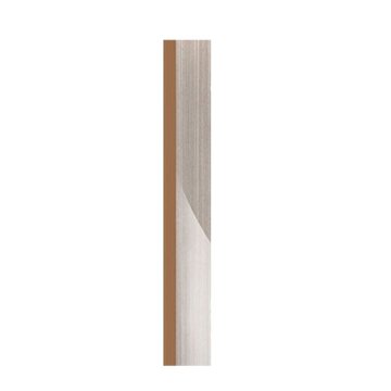 Roma Akrilik Çift Renk Pvc Kenarbant 100 Metre Gri - Kahve - 1*22 mm