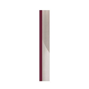 Roma Akrilik Çift Renk Pvc Kenarbant 100 Metre Gri - Kahve - 1*22 mm