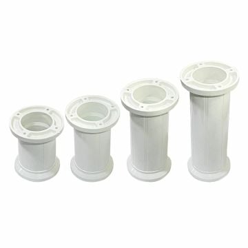 Mc Letto Plastik Mobilya Ayak 10 cm Beyaz