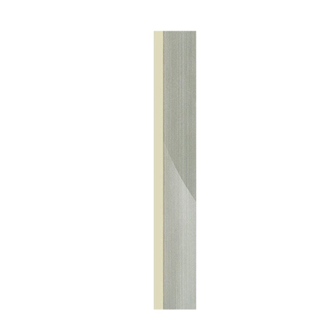 Roma Akrilik Çift Renk Pvc Kenarbant 100 Metre Gri - Krem - 1*22 mm