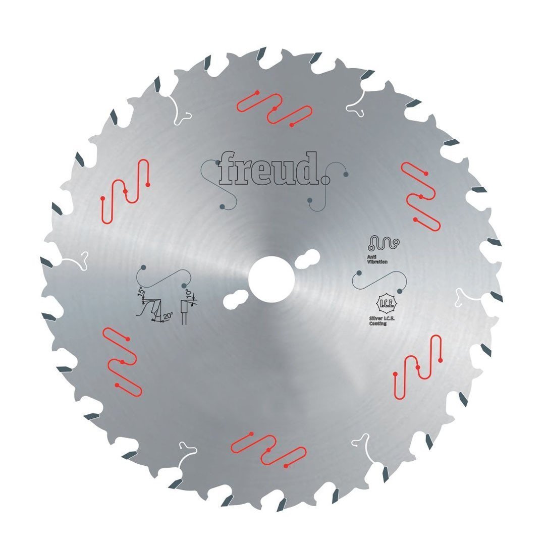 Freud 3,2 mm Kalınlığında Ağaç Daire Testereler 30 cm - LU2A - 48 Diş