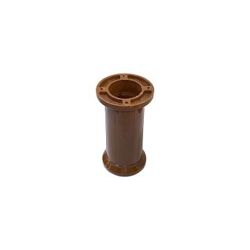 Mc Letto Plastik Mobilya Ayak 8 cm Kahve