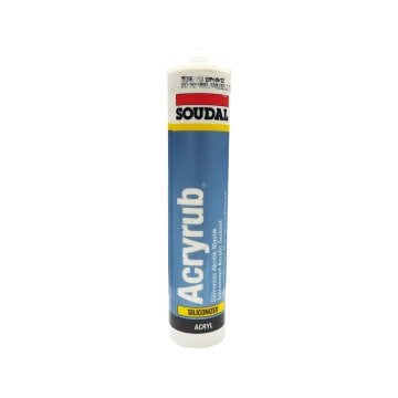 Soudal Acryrub Silikonize Mastik 500 gr