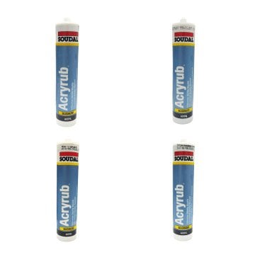 Soudal Acryrub Silikonize Mastik 500 gr