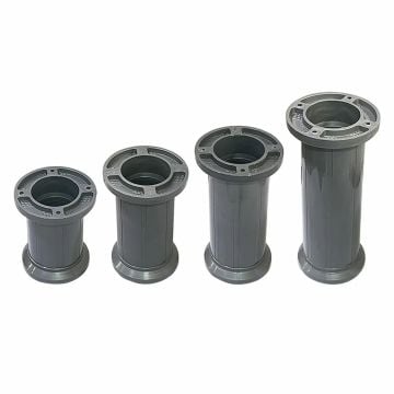 Mc Letto Plastik Mobilya Ayak 12 cm Gri