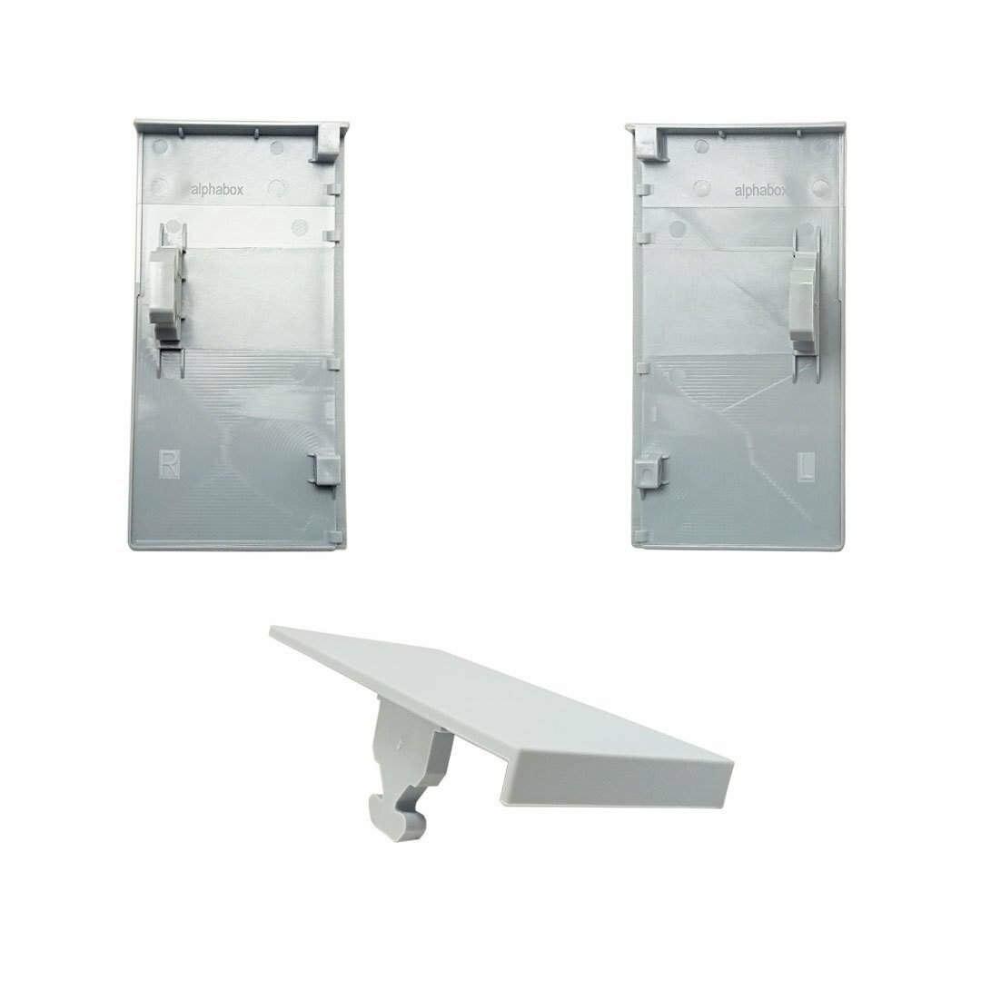 Samet Alphabox İç Çekmece Bağlantı Parçaları Ön Bördür Çubuğu Gri 120 cm