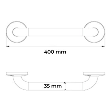 Duxxa Küvet Tutamağı 50 cm