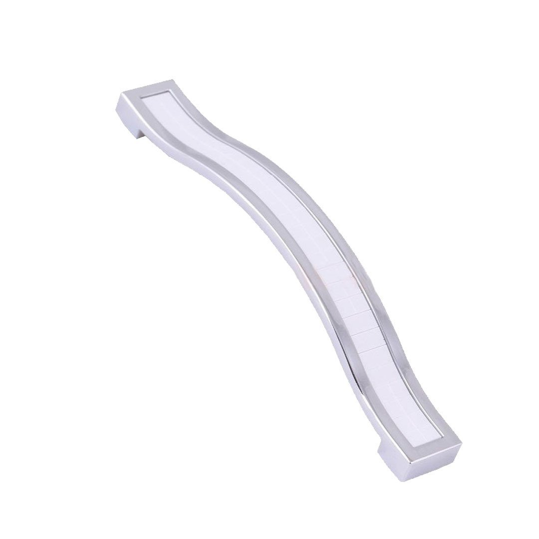 Metax Beta Krom Beyaz Mobilya Kulp 128 mm
