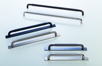 System 8870 Mobilya Kulp Parlak Nikel - 224 mm