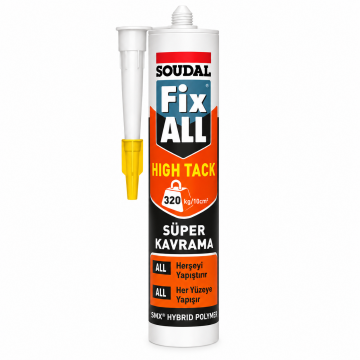 Soudal Fix All High Tack Beyaz Yapıştırıcısı 290 ml