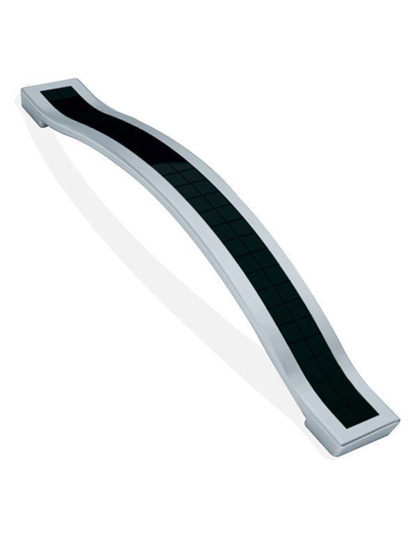 Metax Beta Krom Siyah Mobilya Kulp 128 mm