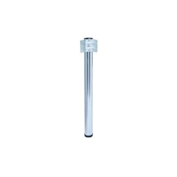 Perçinli Masa Ayağı Krom Ç:60 71 cm