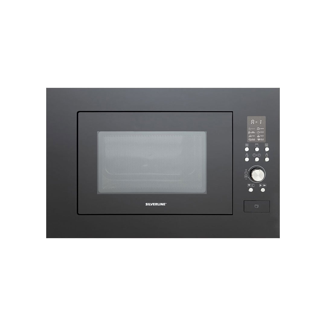 Silverline MW9018 Ankastre Mikrodalga Fırın Siyah
